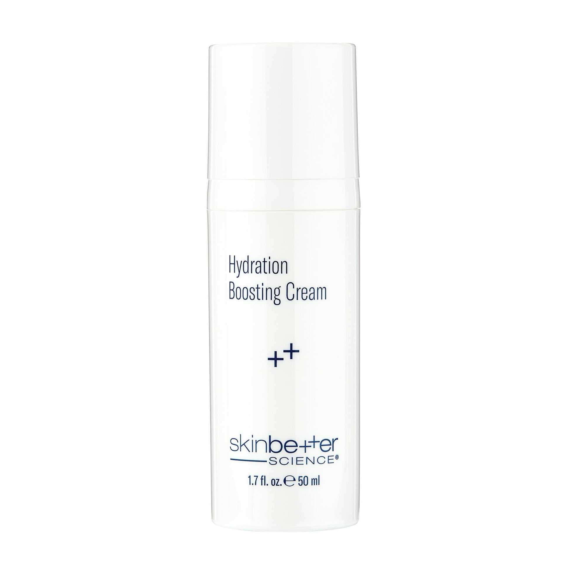 Skinbetter Science hydration boosting cream bottle, 50ml, 1.7 fl oz