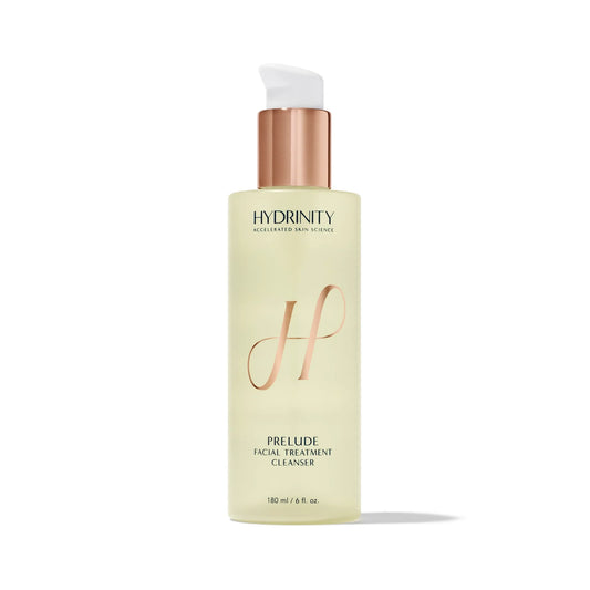 Hydrinity Prelude facial treatment cleanser 180mL pump bottle